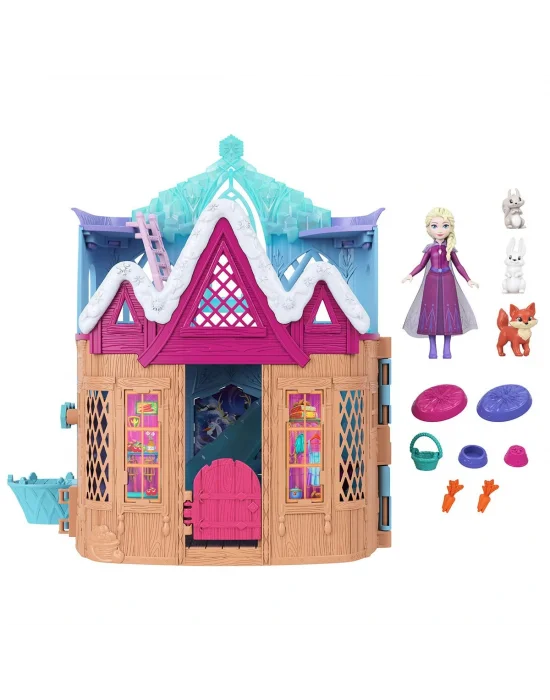 Jfg28 Disney Karlar Ülkesi Mini Kulübe Eğlencesi Oyun Seti