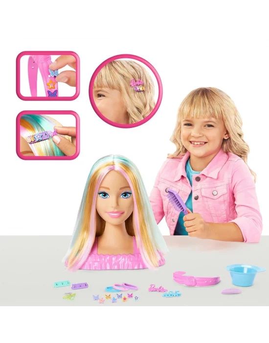 Jfg81 Barbie Saç Tasarımı Büstü