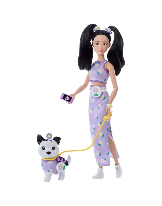 Jfp39 Barbie Twinning Looks - Çiçek Teması