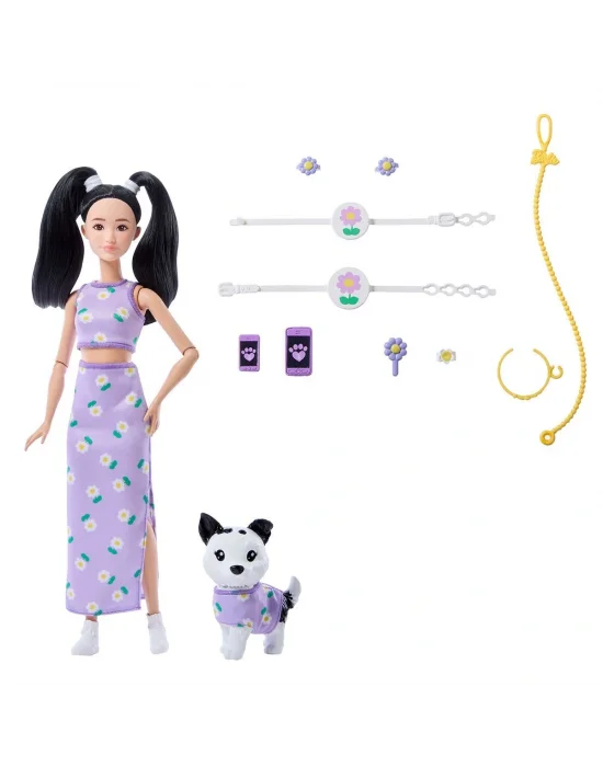 Jfp39 Barbie Twinning Looks - Çiçek Teması