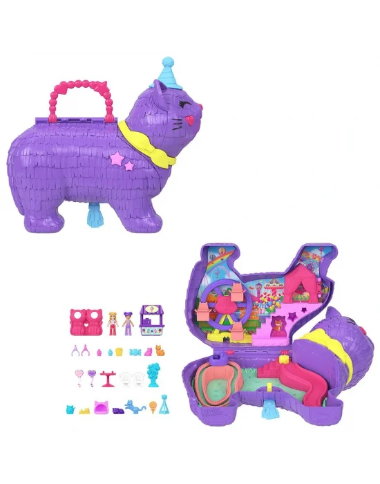Jft90 Polly Pocket Parti Kediciği Oyun Seti