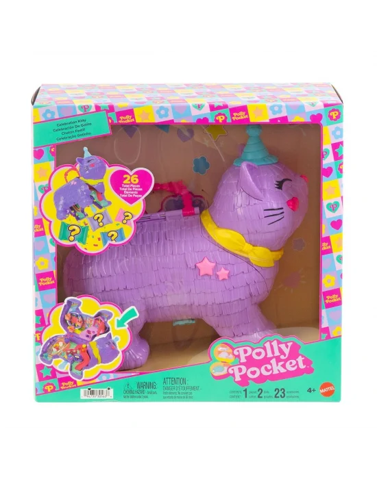 Jft90 Polly Pocket Parti Kediciği Oyun Seti