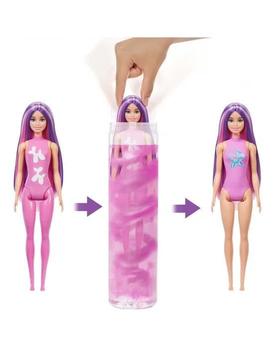 Jfv58 Barbie Color Reveal Balondan Hayvan Figürleri Serisi