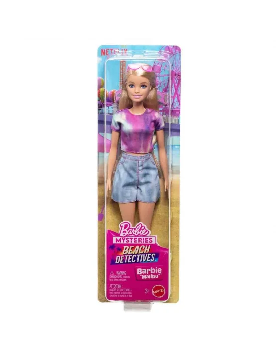 Jfv63 Barbie Malibu Bebek - Malibu -barbie Mysteries: Beach Detectives