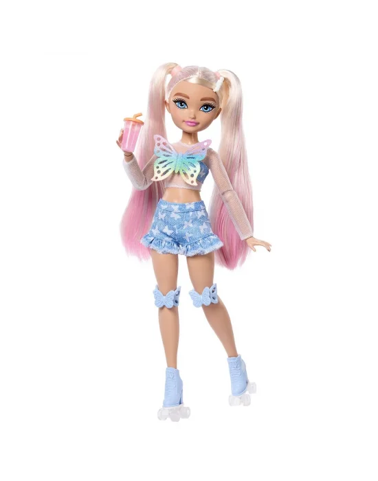 Jfx96 Malibu - Barbie Dream Besties Paten Partisi Malibu Bebek Ve Aksesuarları