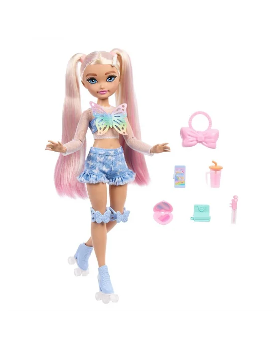 Jfx96 Malibu - Barbie Dream Besties Paten Partisi Malibu Bebek Ve Aksesuarları