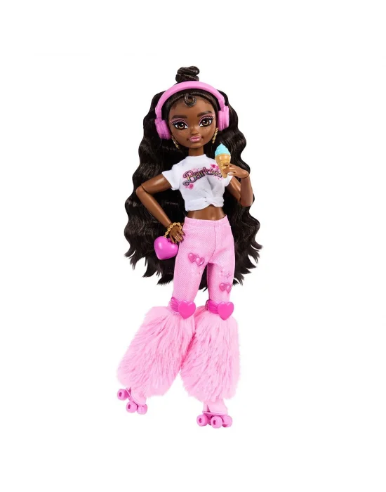 Jfx97 Brooklyn-barbie Dream Besties Paten Partisi Brooklyn Bebek Ve Aksesuarları