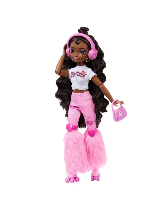 Jfx97 Brooklyn-barbie Dream Besties Paten Partisi Brooklyn Bebek Ve Aksesuarları