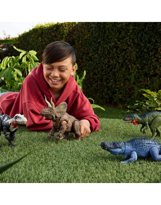 Jgb92 Jurassic World İz Sürücü Dinozor Figürleri - Film Serisi