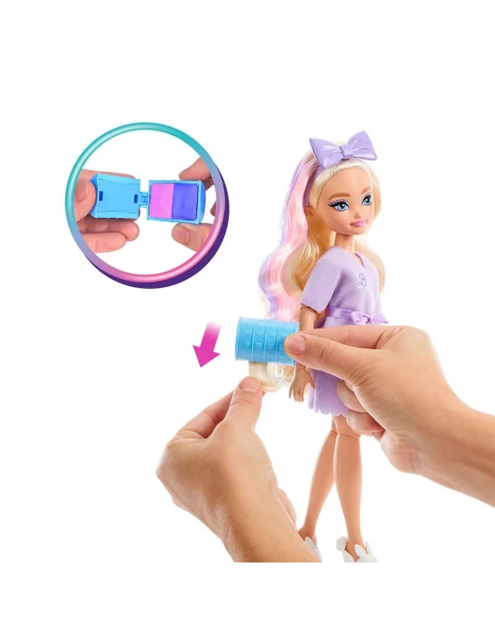 Jgg38 Barbie Dream Besties Malibu İle Akşam Eğlencesine Hazırlanma