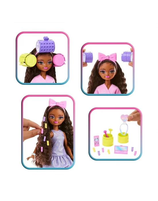 Jgg39 Barbie Dream Besties Brooklyn İle Akşam Eğlencesine Hazırlanma