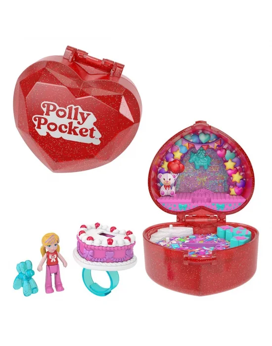 Jgk21 Polly Pocket Mattel 80. Yıl Yüzük Kutusu