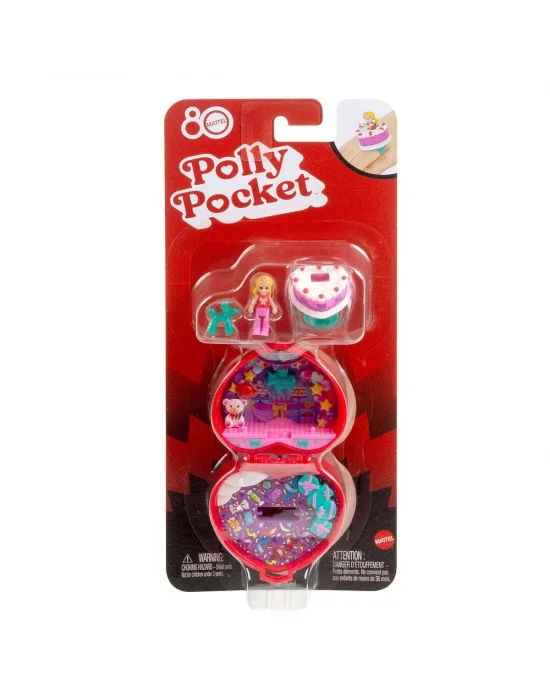 Jgk21 Polly Pocket Mattel 80. Yıl Yüzük Kutusu