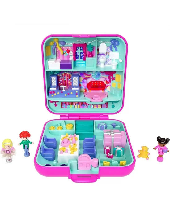 Jgk22 Polly Pocket Mattel 80. Yıl Özel Nostaljik Kompakt Oyun Seti
