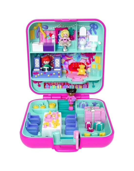 Jgk22 Polly Pocket Mattel 80. Yıl Özel Nostaljik Kompakt Oyun Seti