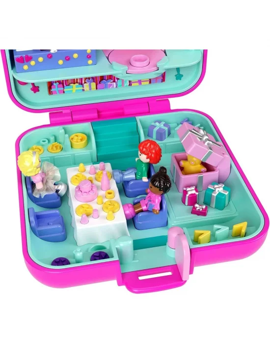 Jgk22 Polly Pocket Mattel 80. Yıl Özel Nostaljik Kompakt Oyun Seti