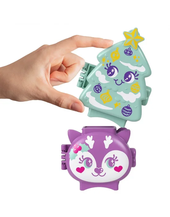 Jgm53 Polly Pocket Sevimli Yılbaşı 2li Paket Oyun Seti