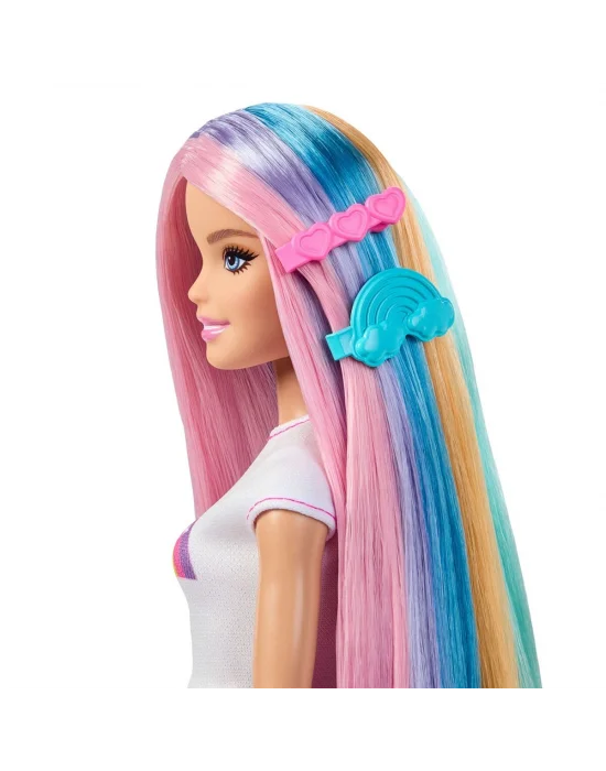 Jjp06 Barbie Gökkuşağı Saçlar Bebek