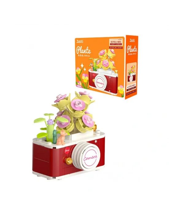 Jk2715 Jaki Bitki Günlüğü Küçük Kamera 160 Parça Block Oyuncak