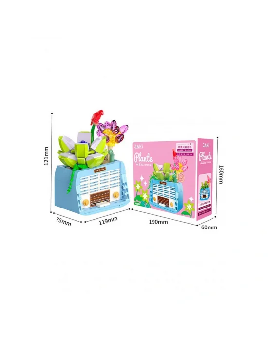 Jk2717 Jaki Radyo Model 174 Parça Block Oyuncak