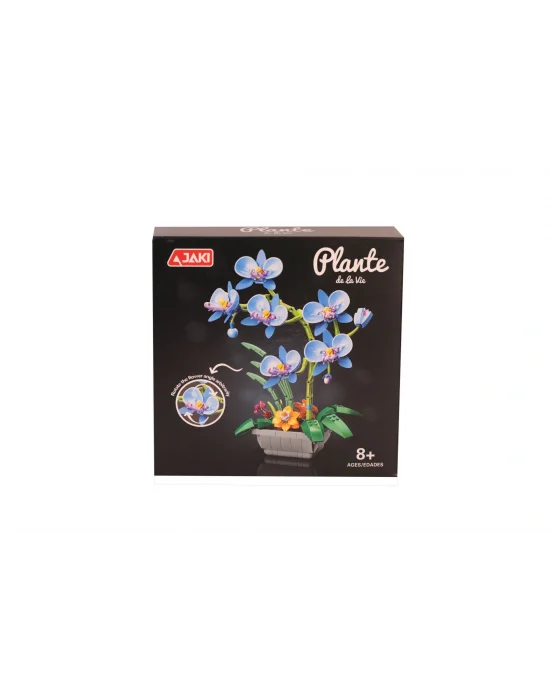 Jk29011 Jaki Mavi Orkide Saksıda 581 Parça Block Oyuncak