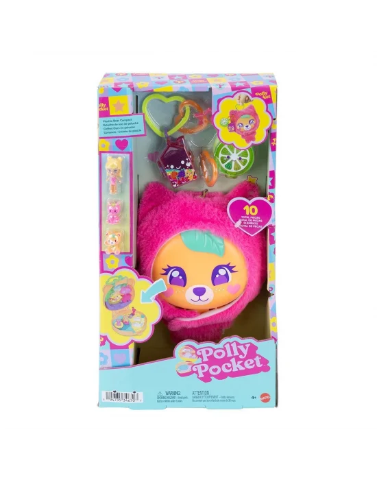 Jkc79 Polly Pocket - Sevimli Ayıcık Mini Oyun Seti