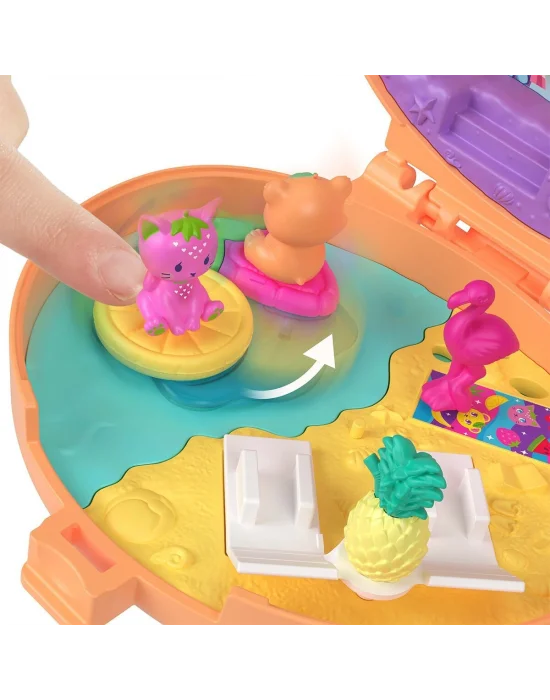 Jkc79 Polly Pocket - Sevimli Ayıcık Mini Oyun Seti