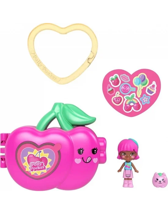 Jkc86 Polly Pocket - Meyve Temalı Sürpriz Set
