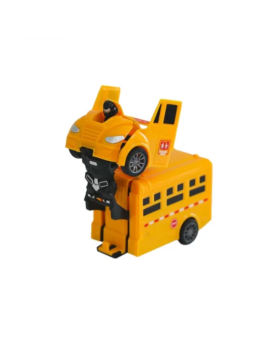 Jkl-838  Robot Olan Otobüs -canem Oyuncak
