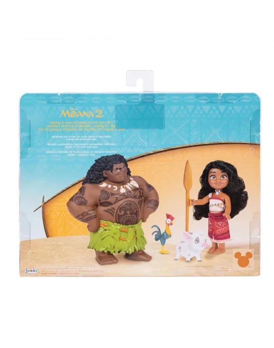 Jkp 237556 Disney Moana - 15 Cm Maui & Moana Ve Arkadaşları  Set