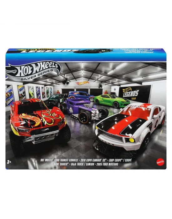 Jlb24 Hot Wheels Legends 6lı Araç Paketi 1:64