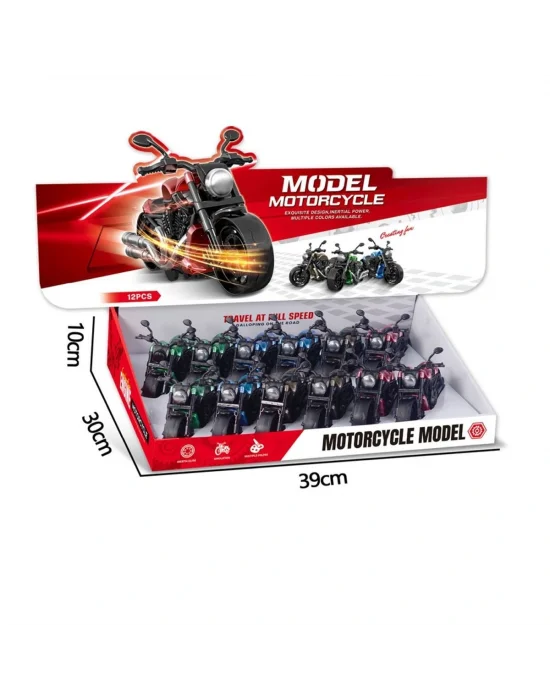 Jw567-164 Sürtmeli Travel Model Motosiklet -vardem Oyuncak