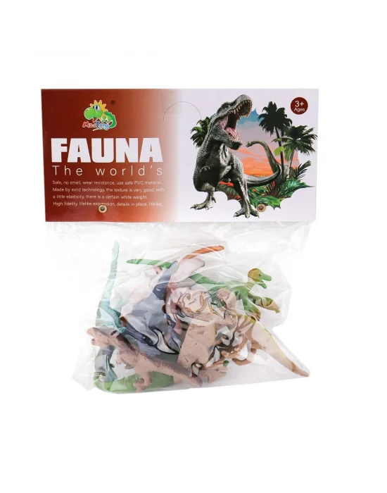 Kl3-012a B Pvc Küçük Dinazorlar 10lu -kidmar Oyuncak