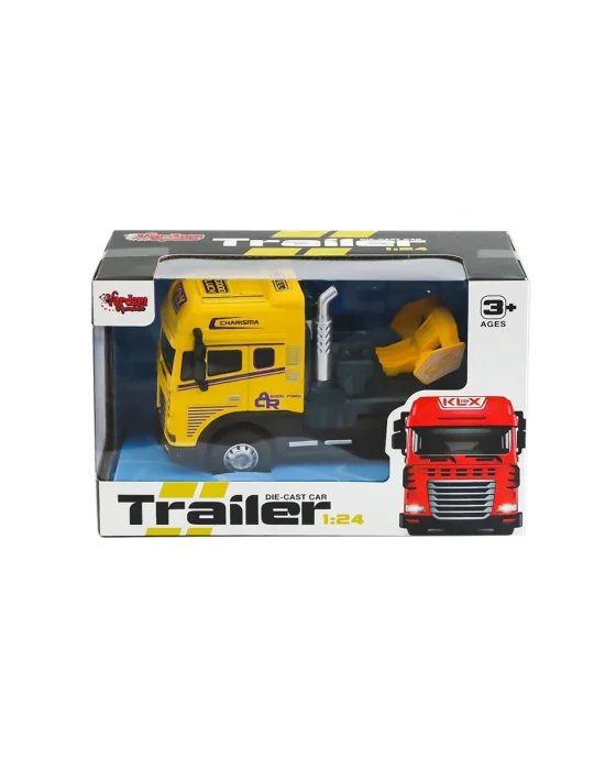 Klx600-344 Sürtmeli Işıklı Müzikli Çekici Tır Kafası 1:24 -vardem Oyuncak