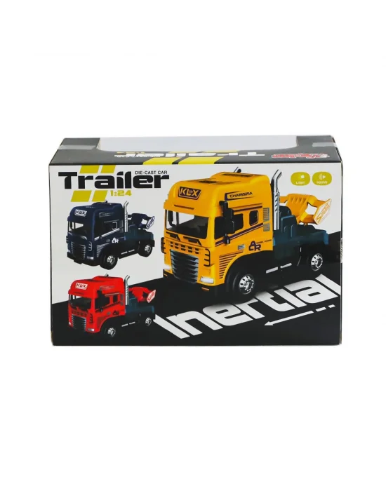 Klx600-344 Sürtmeli Işıklı Müzikli Çekici Tır Kafası 1:24 -vardem Oyuncak