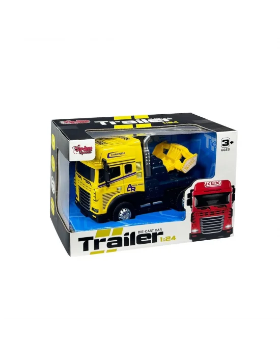 Klx800-247 Sürtmeli Işıklı Müzikli 1:24 Çekici (tır Kafası)