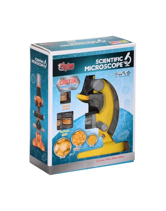 Km-1012a-1 1013a-1 Işıklı Objektif Bilim Mikroskopu -vardem