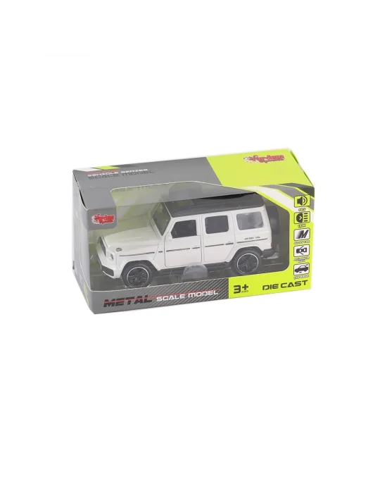 Km-3261b-vardem Kutulu Çek Bırak 1:32 Işıklı Ve Sesli Metal Jeep