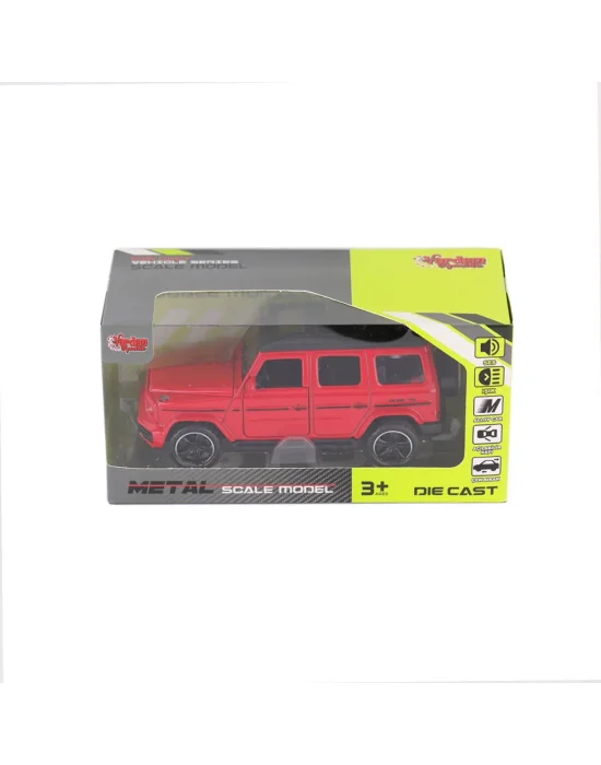 Km-3261b-vardem Kutulu Çek Bırak 1:32 Işıklı Ve Sesli Metal Jeep