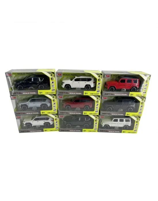 Km-3261b-vardem Kutulu Çek Bırak 1:32 Işıklı Ve Sesli Metal Jeep