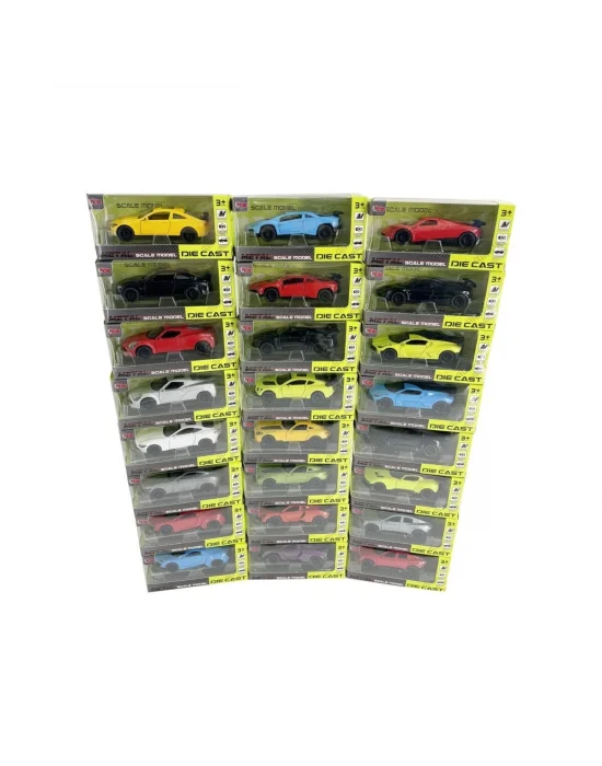 Km-36201a-vardem Kutulu Çek Bırak 1:36 Metal Araba