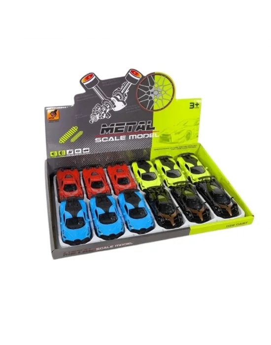 Km-36221c-1-2 Vardem Çek Bırak Metal Araba 1:36