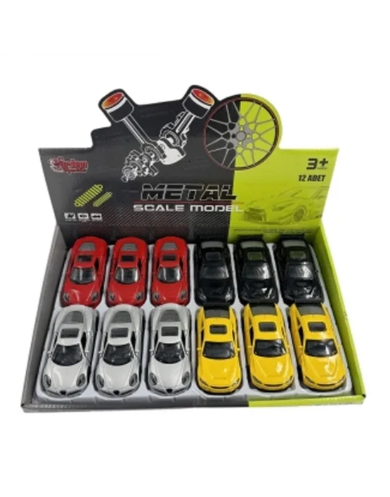Km-36231c-1-2-3-4 Çek Bırak 1 36 Metal Araba