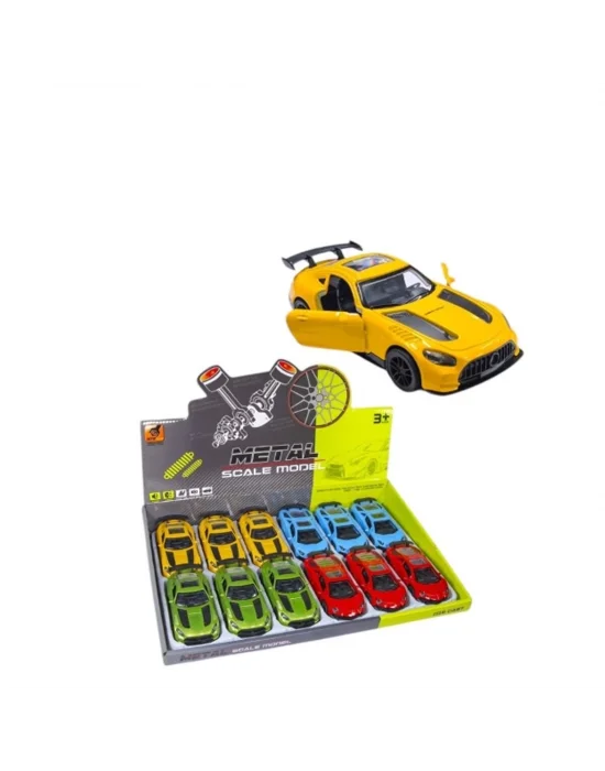 Km36201c-1-2-3-4 Vardem Çek Bırak Metal Araba  1:36