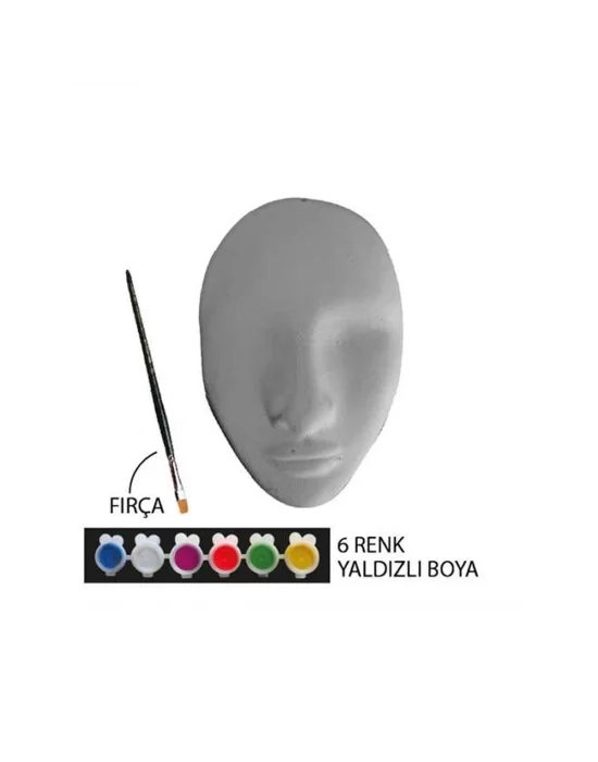 Km5308 Karton Maske Boyama Seti -kumtoys