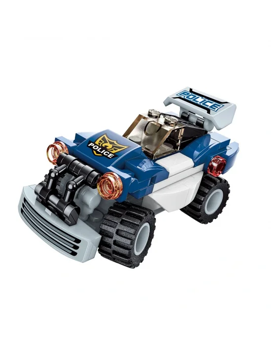 Kp-41104 Keepley Polis Araçları Blok Seti -vagon Life