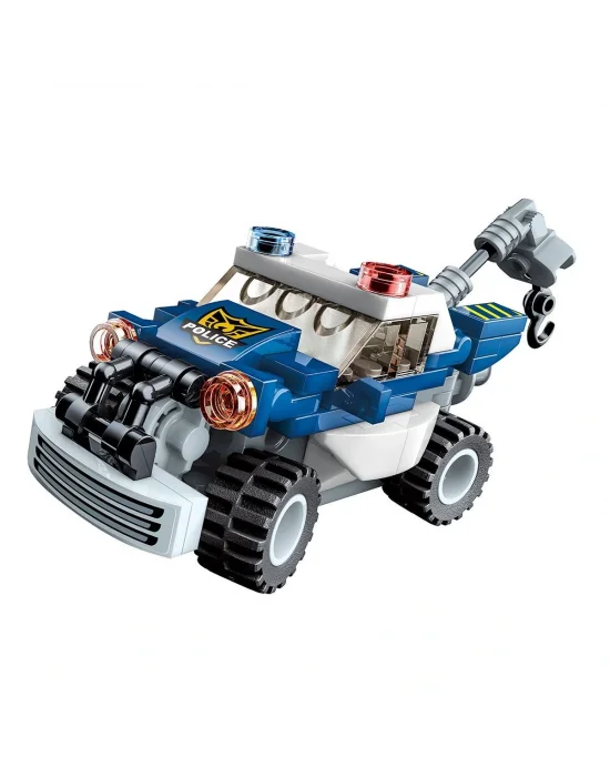 Kp-41104 Keepley Polis Araçları Blok Seti -vagon Life