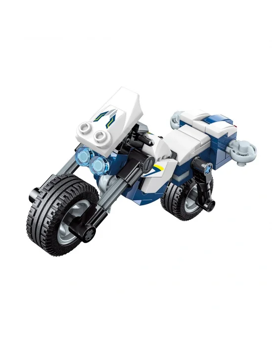 Kp-41104 Keepley Polis Araçları Blok Seti -vagon Life