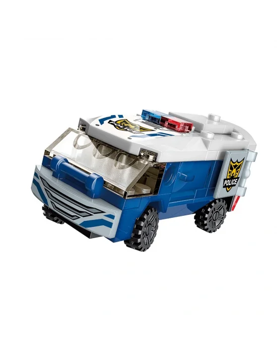 Kp-41104 Keepley Polis Araçları Blok Seti -vagon Life