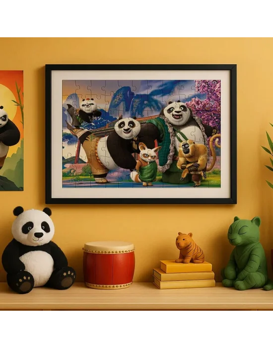 Kp 714 Kung Fu Panda Puzzle 100 Prç